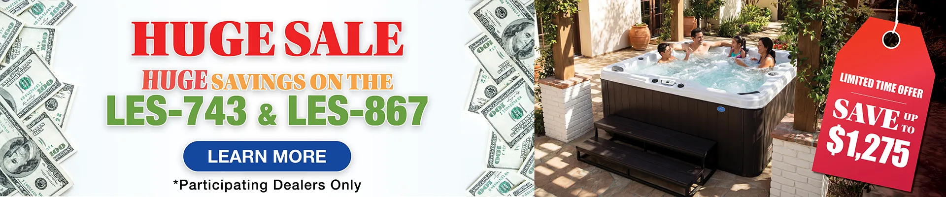 Calspas hot tub being used in a family setting - Norway